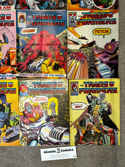 1986 - Marvel Comics - Transformers (UK) Job Lot 1 - VG+ - Eng 7