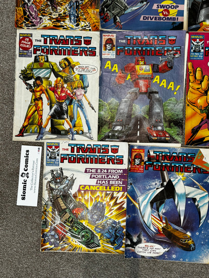 1987 - Marvel Comics - Transformers (UK) Job Lot 2 - VG+ - Eng 5