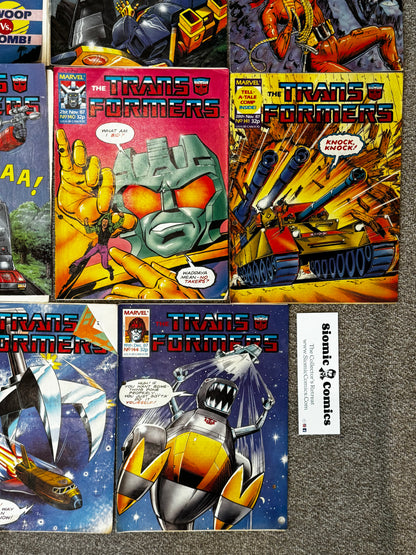 1987 - Marvel Comics - Transformers (UK) Job Lot 2 - VG+ - Eng 7