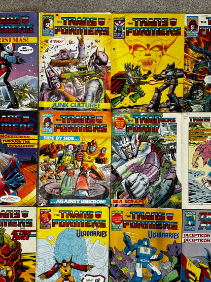 1987 - Marvel Comics - Transformers (UK) Job Lot 3 - VG+ - Eng 3