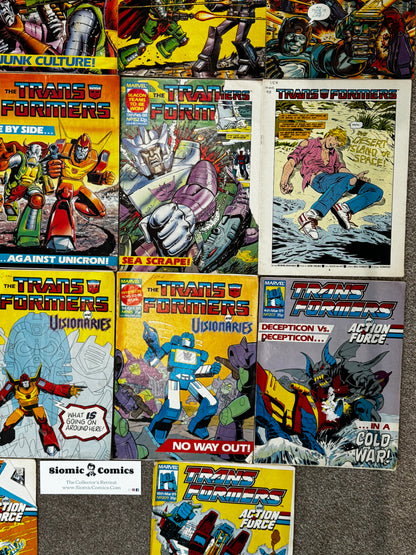 1987 - Marvel Comics - Transformers (UK) Job Lot 3 - VG+ - Eng 7