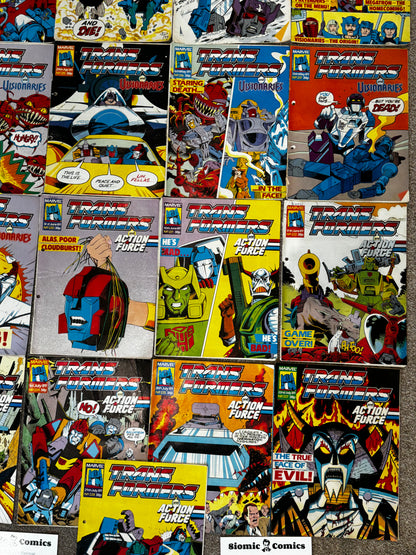 1989 - Marvel Comics - Transformers (UK) Job Lot 4 - VG+ - Eng 5