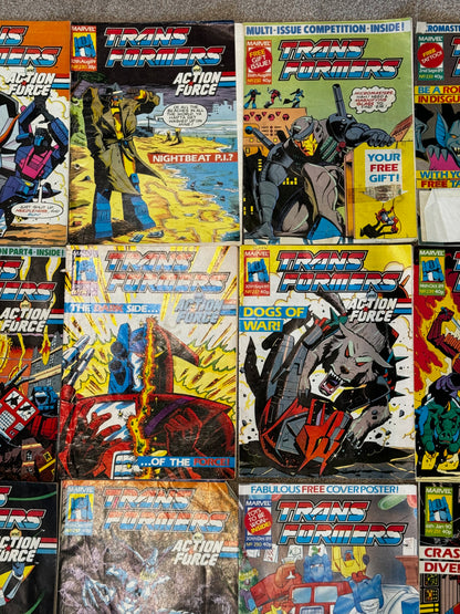 1989 - Marvel Comics - Transformers (UK) Job Lot 5 - VG+ - Eng 3