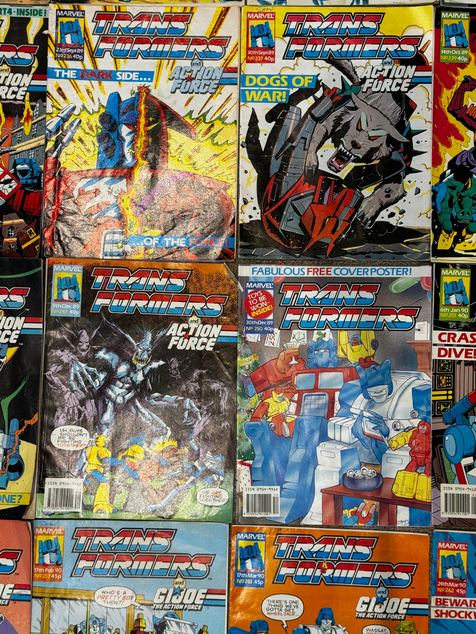 1989 - Marvel Comics - Transformers (UK) Job Lot 5 - VG+ - Eng 6