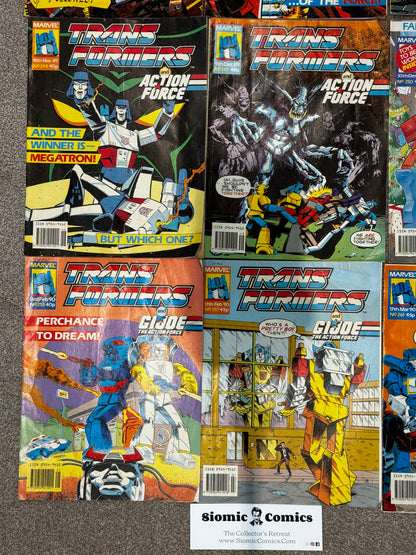 1989 - Marvel Comics - Transformers (UK) Job Lot 5 - VG+ - Eng 8