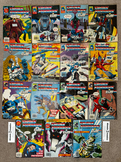 1990 - Marvel Comics - Transformers (UK) Job Lot 6 - VG+ - Eng 1