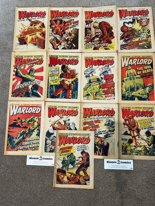 1975 - D.C. Thomson & Co. - Warlord (D.C. Thomson & Co.) Job Lot 2 - F - Eng 1