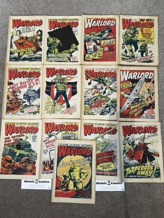 1975 - D.C. Thomson & Co. - Warlord (D.C. Thomson & Co.) Job Lot 3 - F - Eng 1