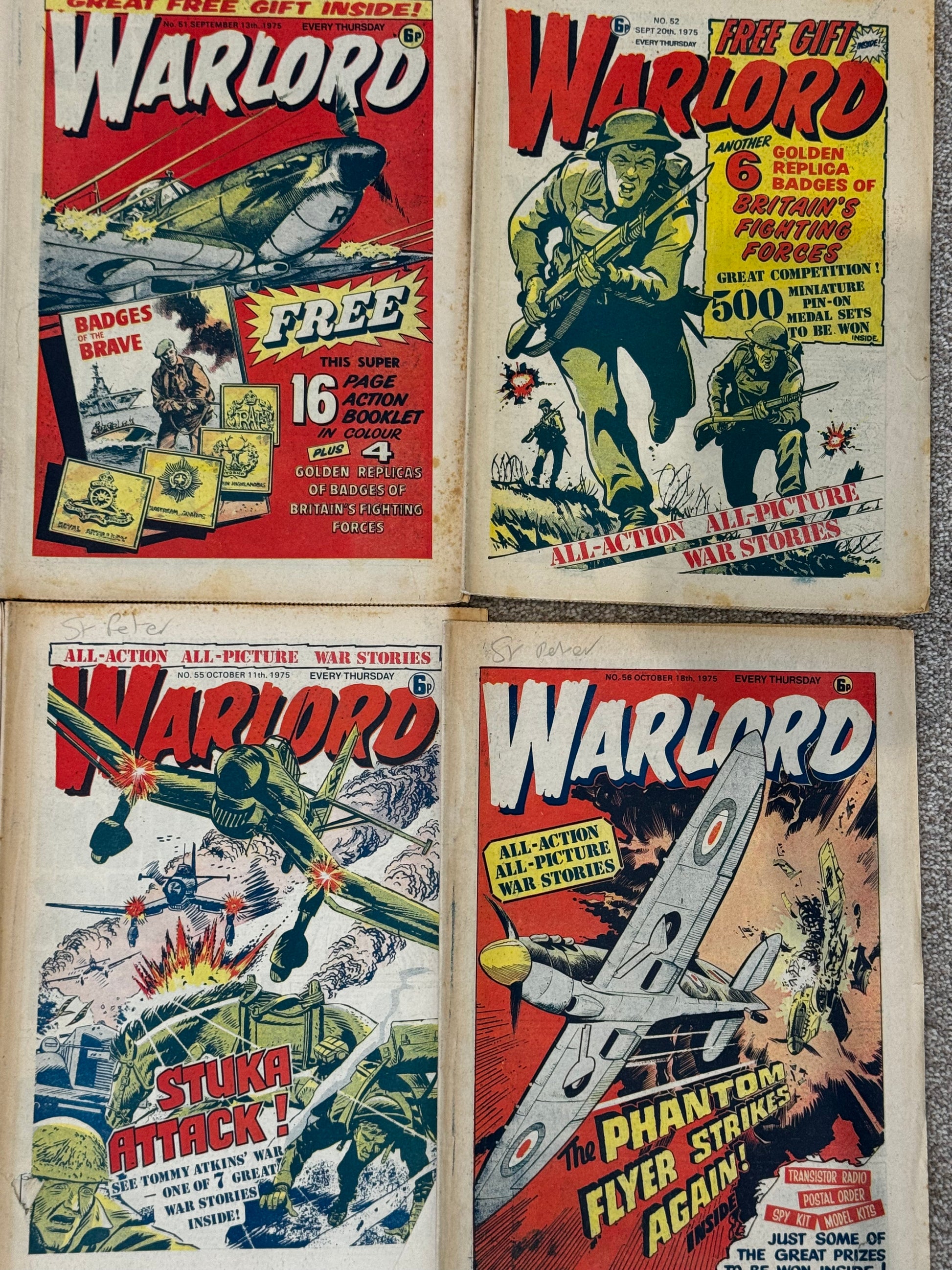 1975 - D.C. Thomson & Co. - Warlord (D.C. Thomson & Co.) Job Lot 3 - F - Eng 4