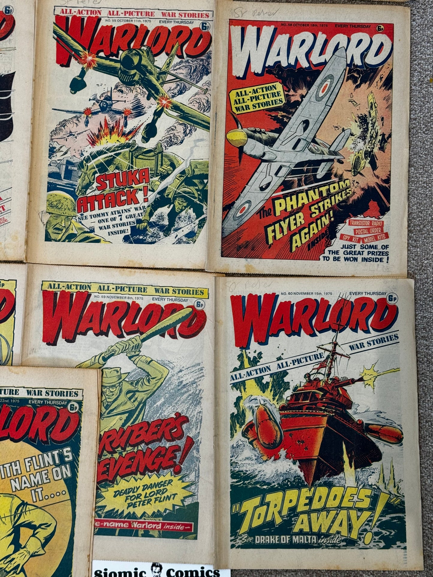 1975 - D.C. Thomson & Co. - Warlord (D.C. Thomson & Co.) Job Lot 3 - F - Eng 7