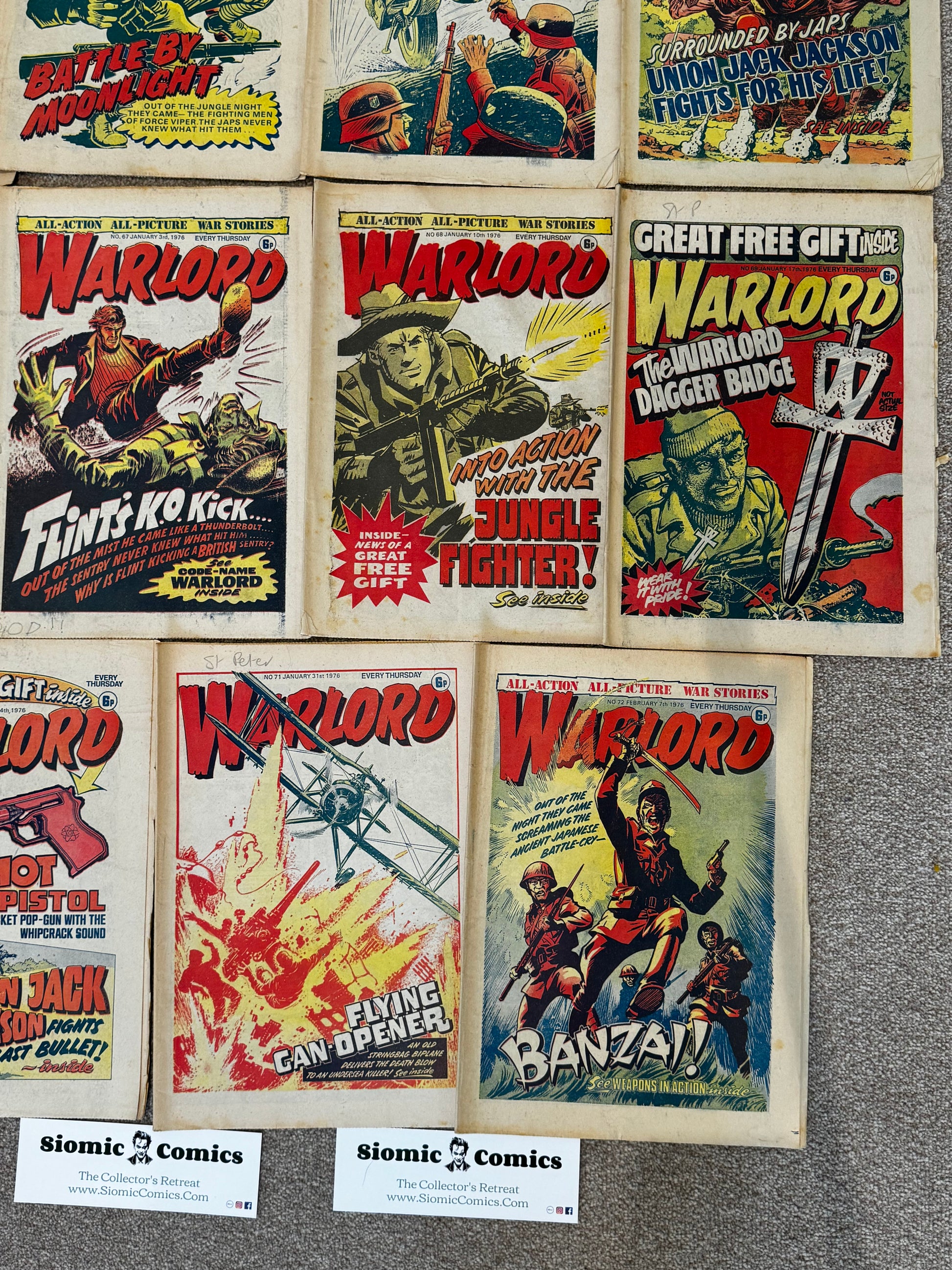 1975 - D.C. Thomson & Co. - Warlord (D.C. Thomson & Co.) Job Lot 4 - F - Eng 7