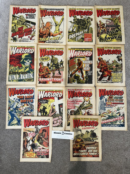 1977 - D.C. Thomson & Co. - Warlord (D.C. Thomson & Co.) Job Lot 6 - F - Eng 1