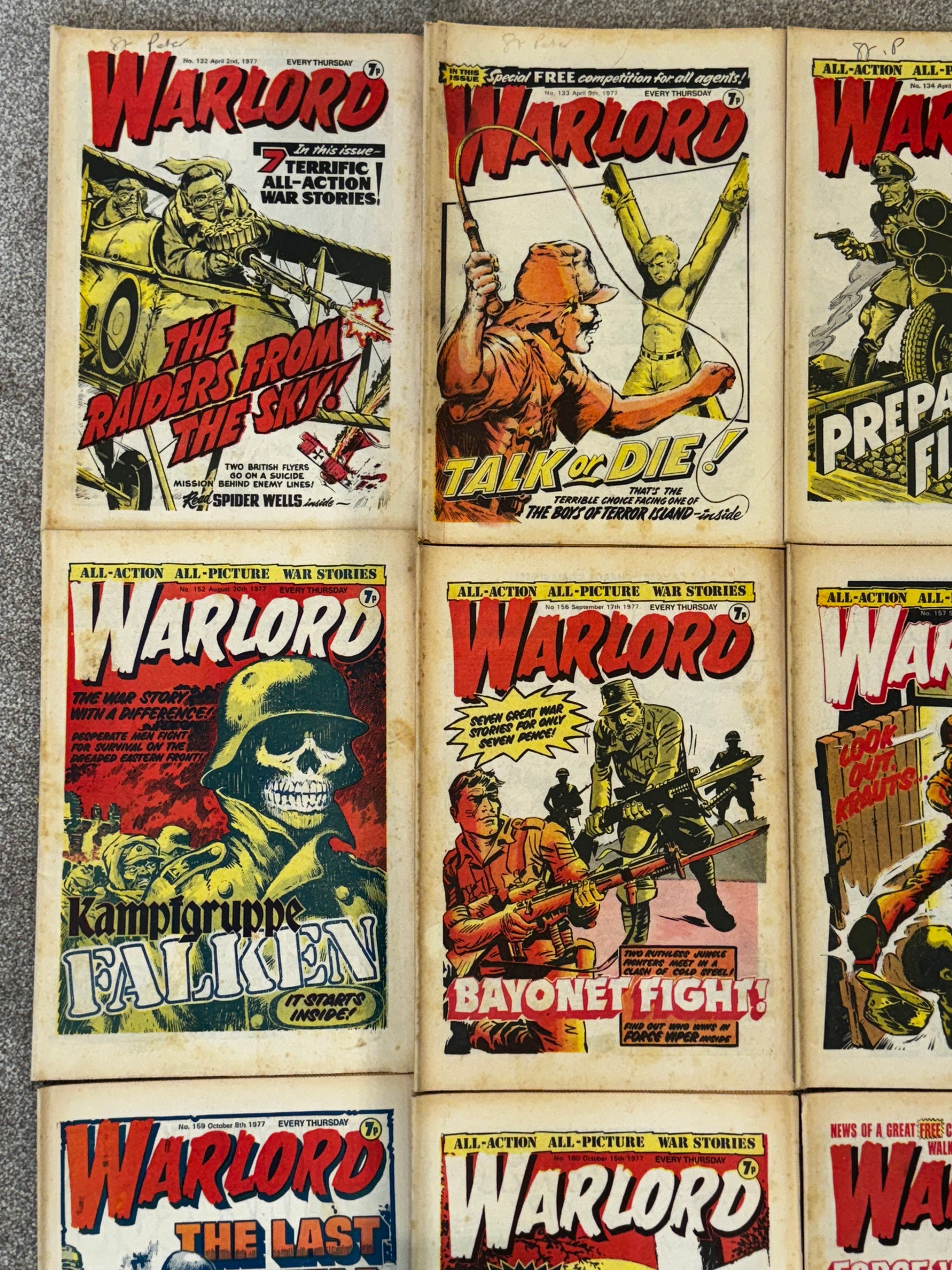 1977 - D.C. Thomson & Co. - Warlord (D.C. Thomson & Co.) Job Lot 6 - F - Eng 2