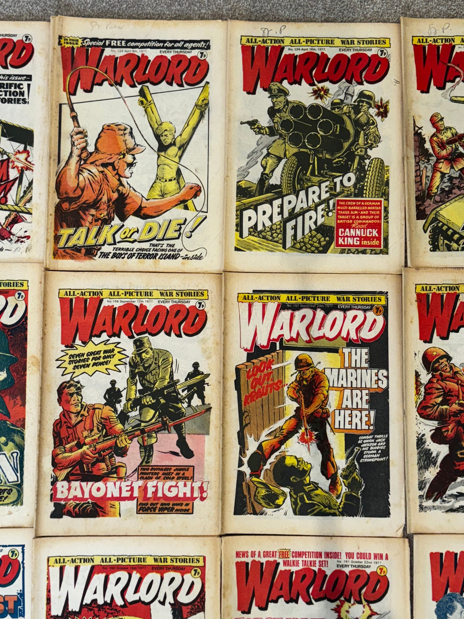 1977 - D.C. Thomson & Co. - Warlord (D.C. Thomson & Co.) Job Lot 6 - F - Eng 3