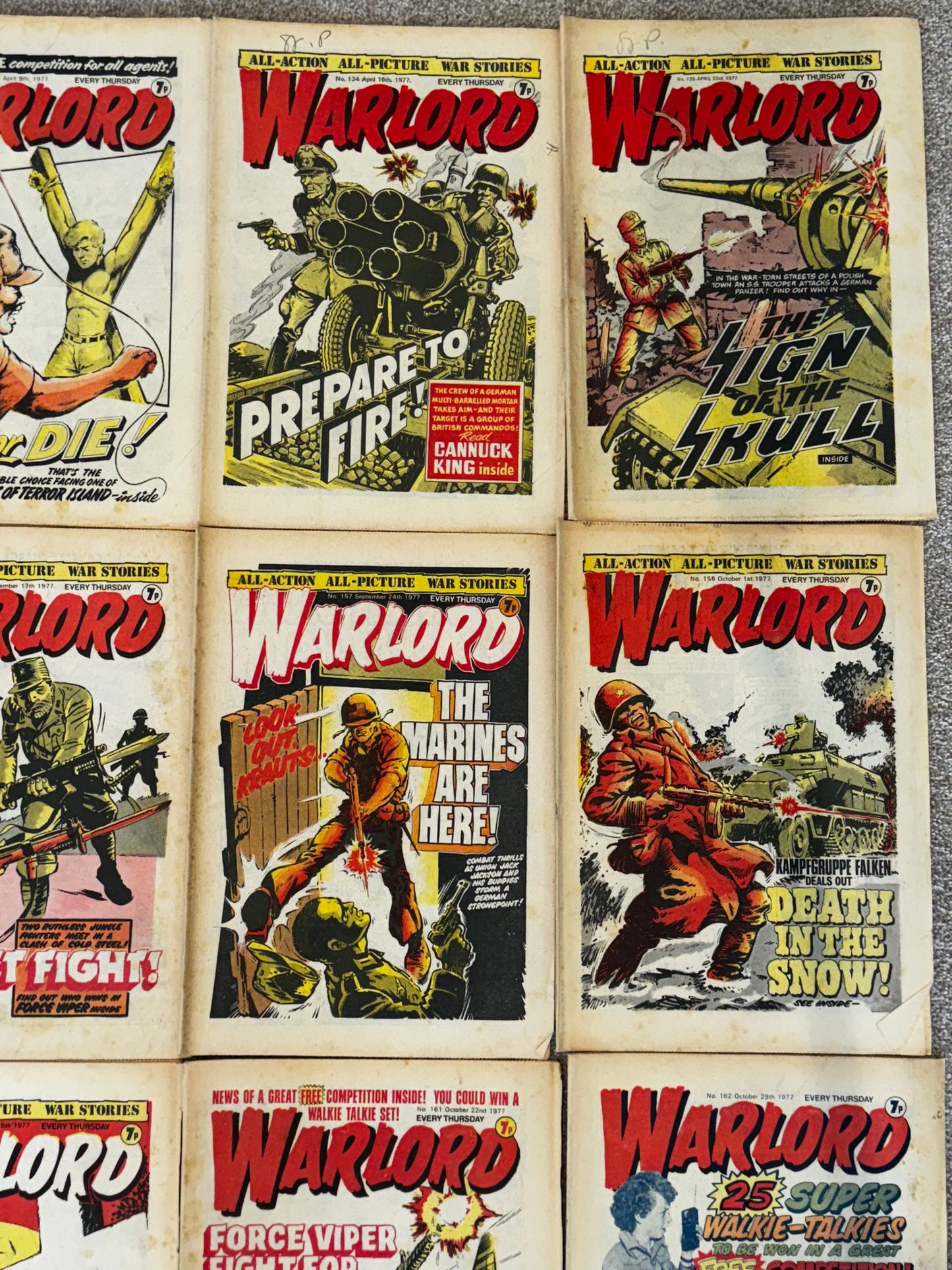 1977 - D.C. Thomson & Co. - Warlord (D.C. Thomson & Co.) Job Lot 6 - F - Eng 4