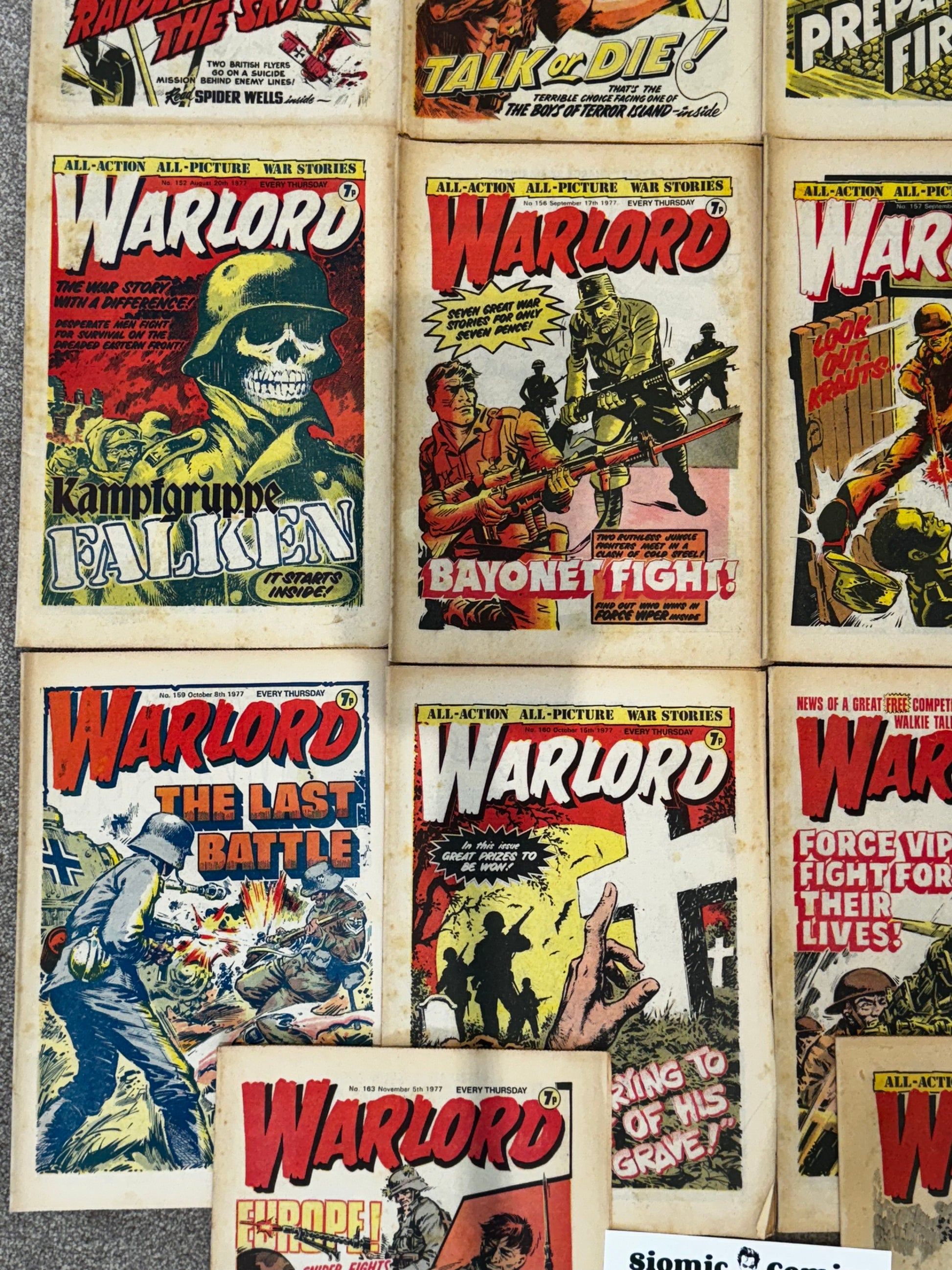 1977 - D.C. Thomson & Co. - Warlord (D.C. Thomson & Co.) Job Lot 6 - F - Eng 5