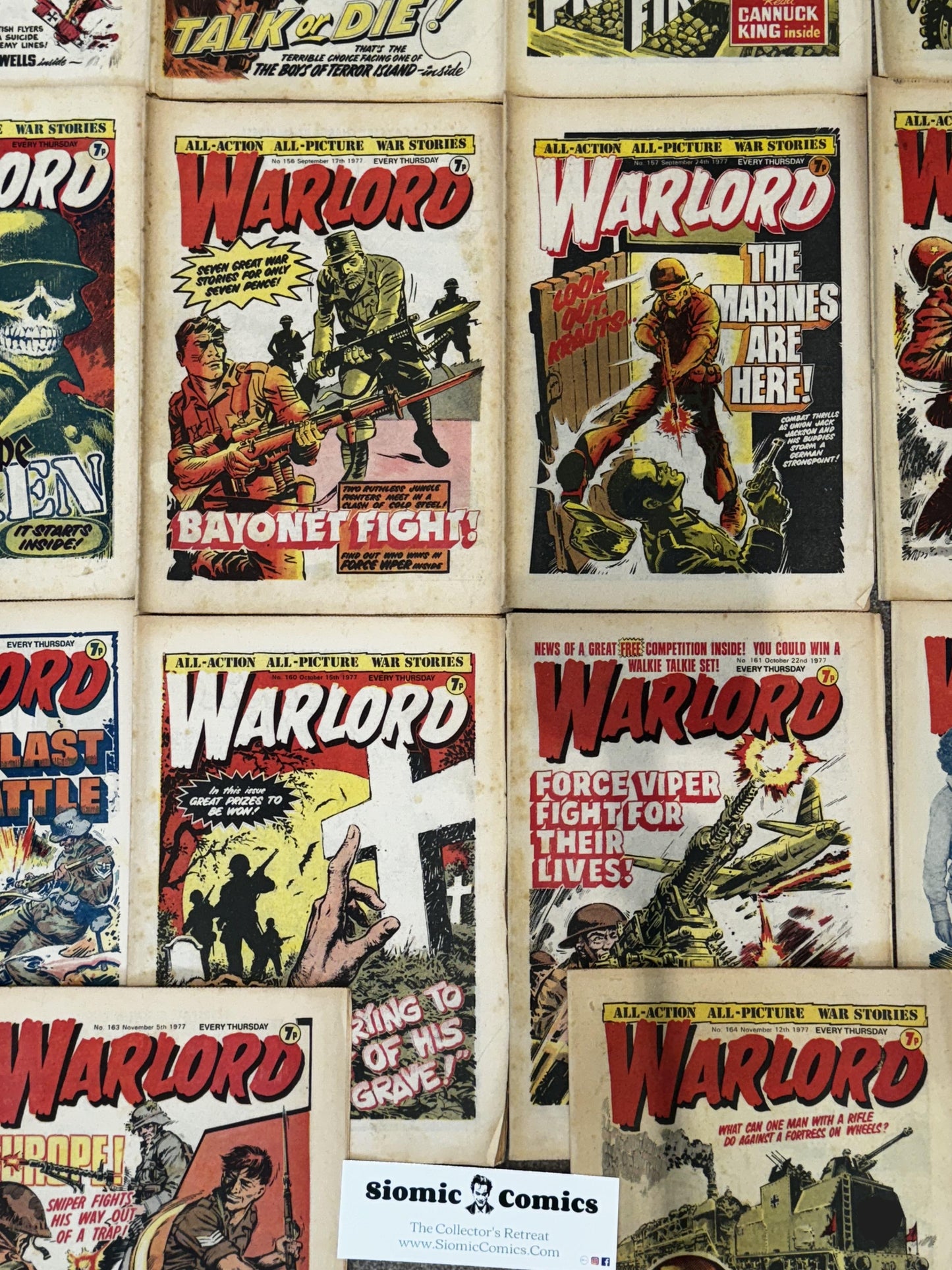 1977 - D.C. Thomson & Co. - Warlord (D.C. Thomson & Co.) Job Lot 6 - F - Eng 6