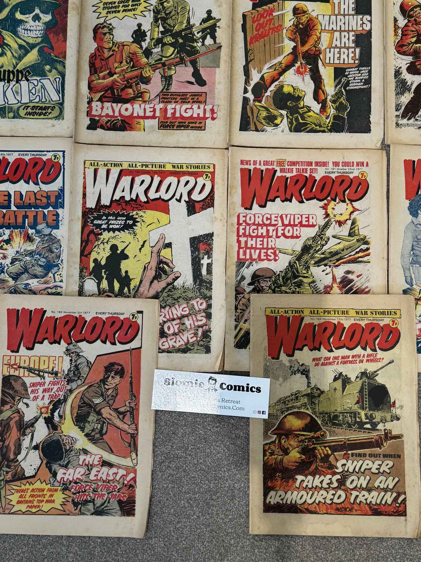 1977 - D.C. Thomson & Co. - Warlord (D.C. Thomson & Co.) Job Lot 6 - F - Eng 8