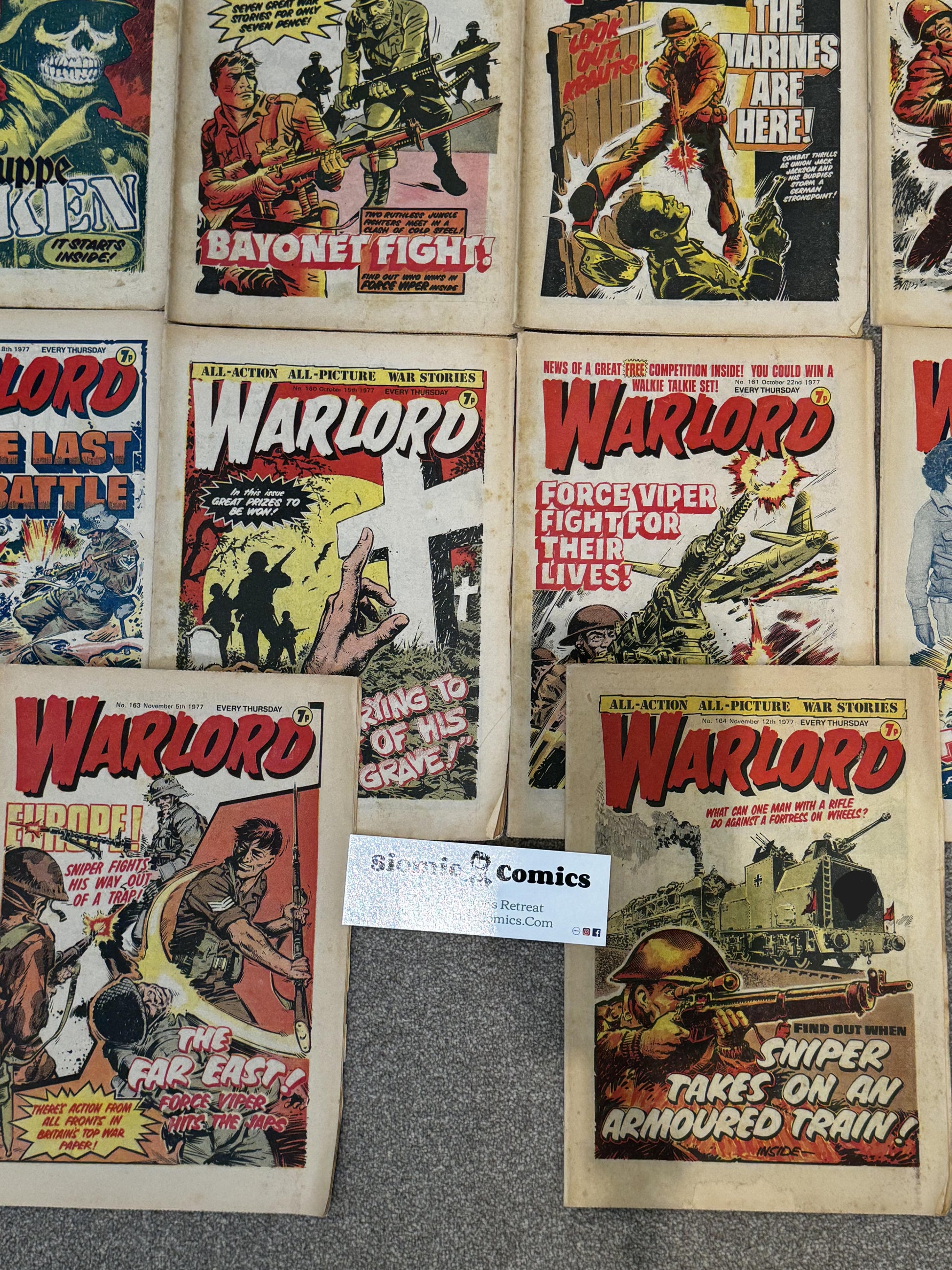 1977 - D.C. Thomson & Co. - Warlord (D.C. Thomson & Co.) Job Lot 6 - F - Eng 8