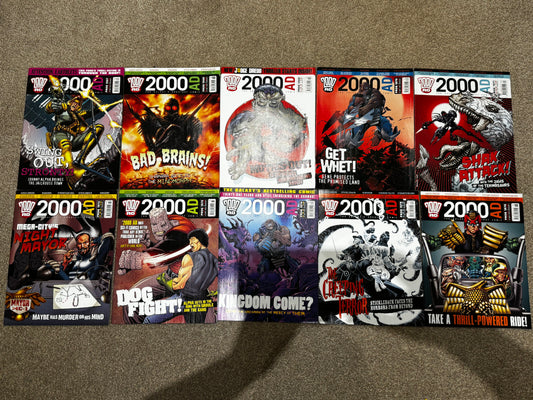 2008 - Rebellion - 2000 AD Job Lot 10 - VF/NM - Eng 1