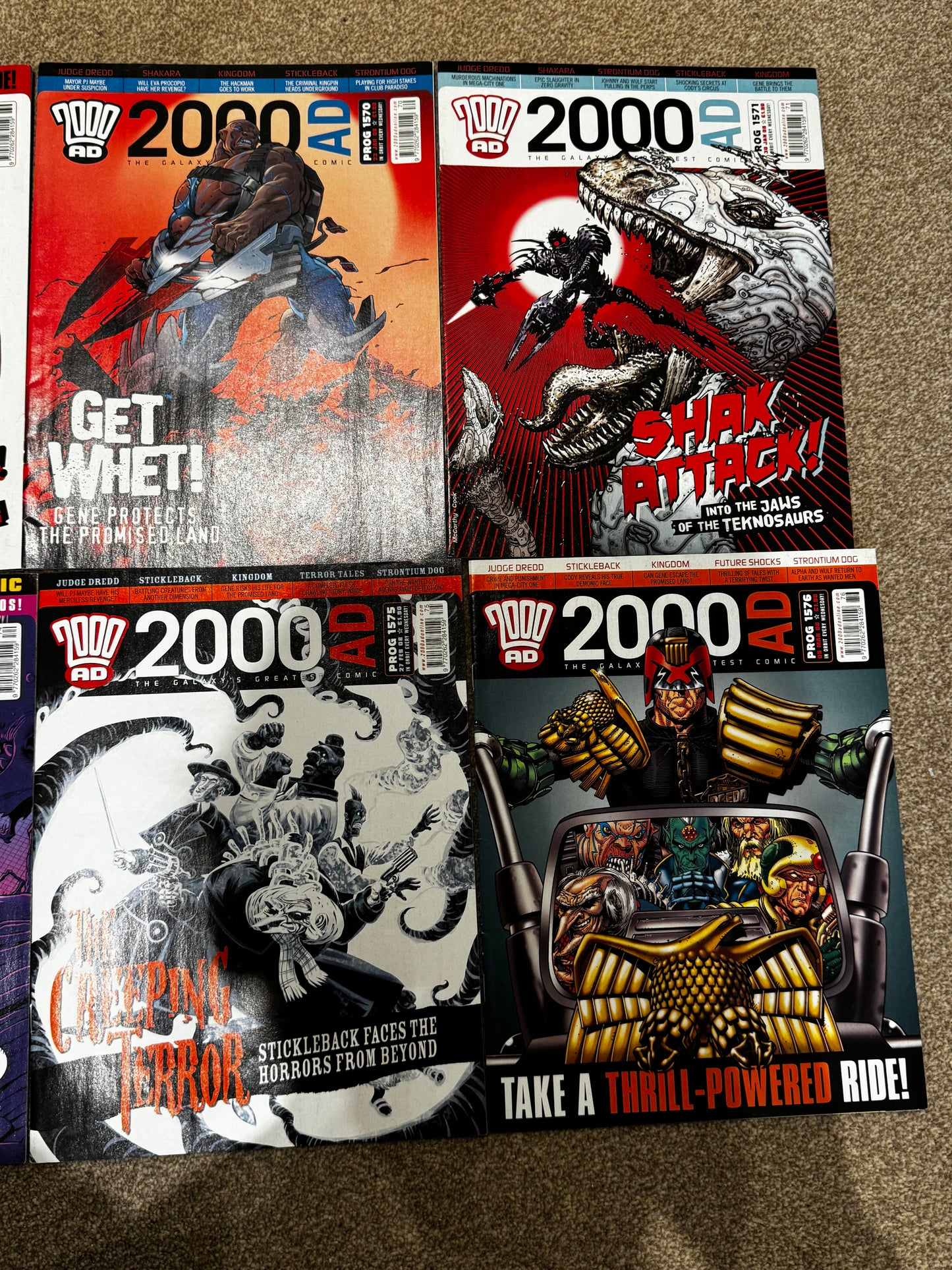 2008 - Rebellion - 2000 AD Job Lot 10 - VF/NM - Eng 4