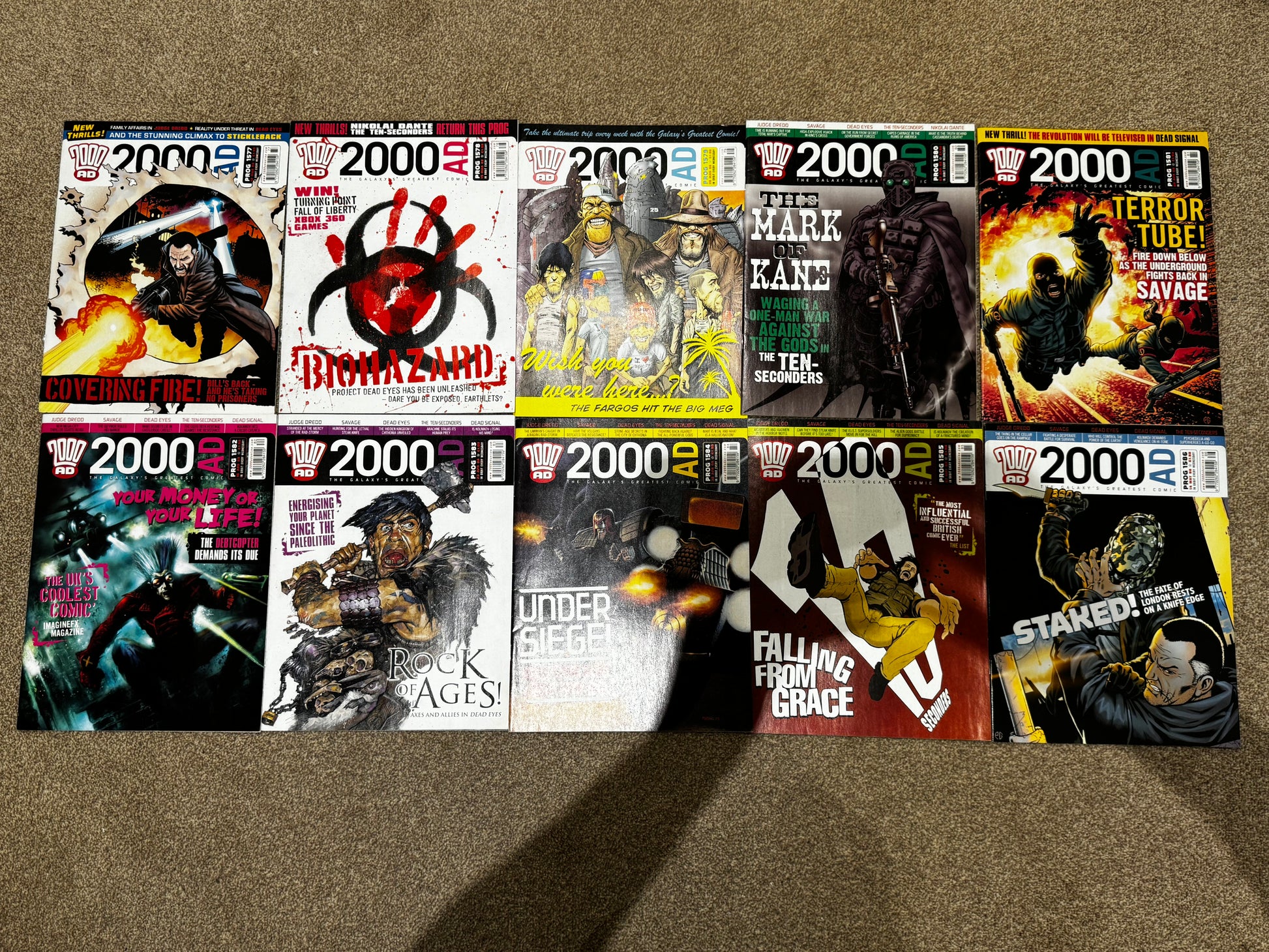 2008 - Rebellion - 2000 AD Job Lot 11 - VF/NM - Eng 1