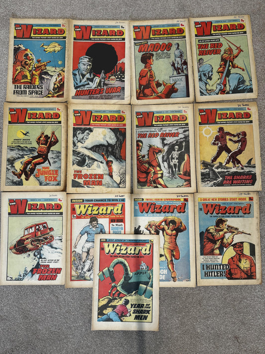 1976 - D.C. Thomson & Co. - Wizard, The (D.C. Thomson) Job Lot 1 - F+ - Eng 1