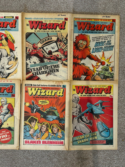 1976 - D.C. Thomson & Co. - Wizard, The (D.C. Thomson) Job Lot 1 - F+ - Eng 3