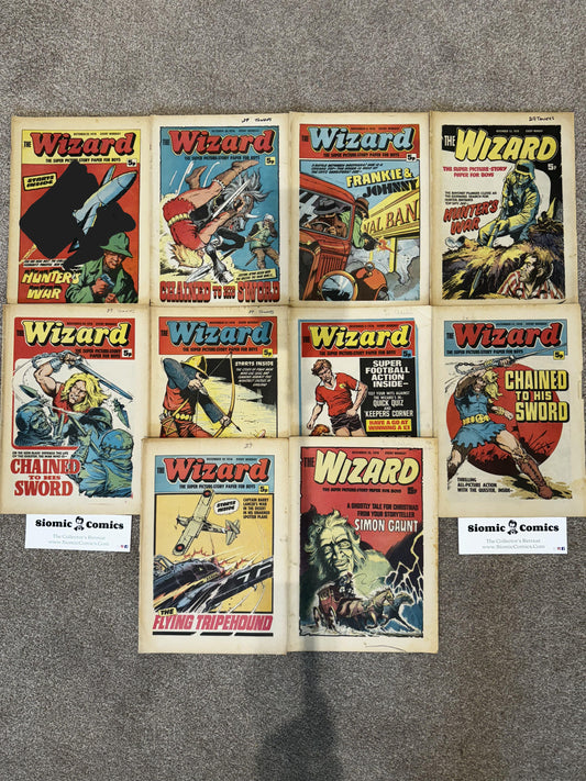 1976 - D.C. Thomson & Co. - Wizard, The (D.C. Thomson) Job Lot 4 - F+ - Eng 1