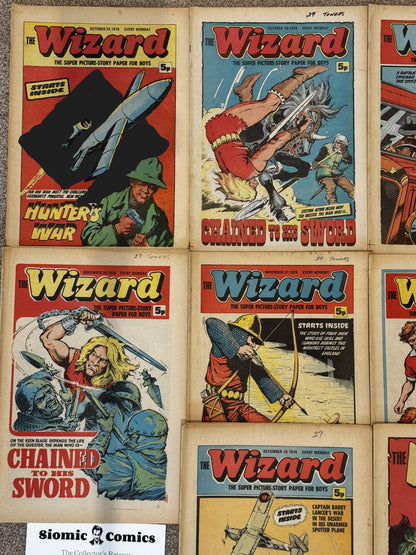 1976 - D.C. Thomson & Co. - Wizard, The (D.C. Thomson) Job Lot 4 - F+ - Eng 2