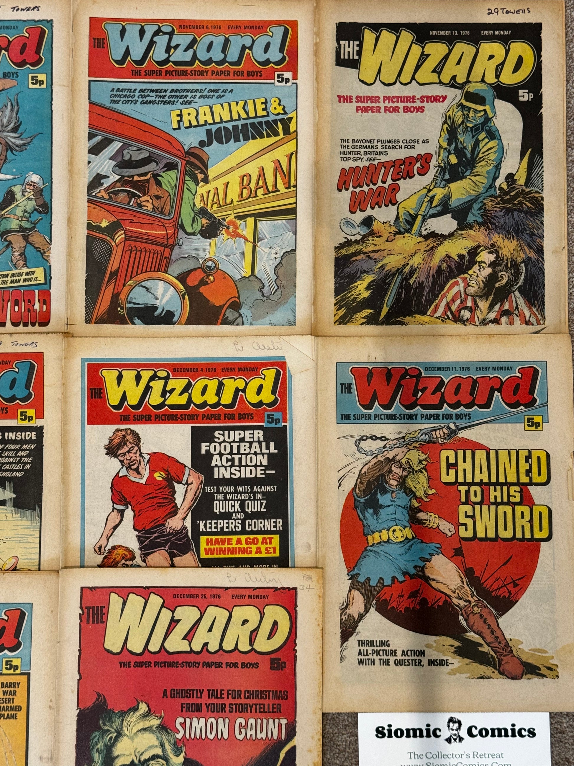 1976 - D.C. Thomson & Co. - Wizard, The (D.C. Thomson) Job Lot 4 - F+ - Eng 3