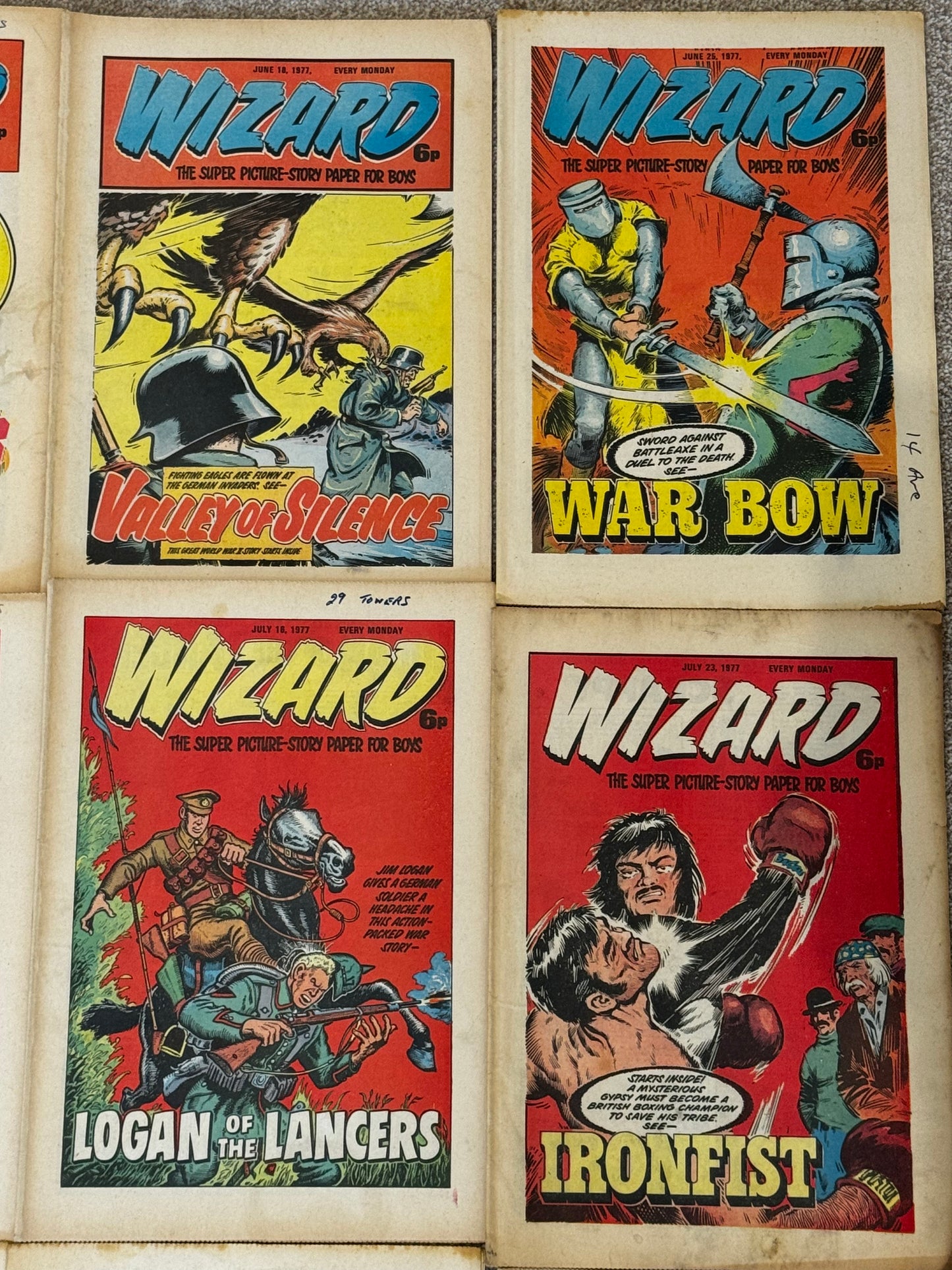 1977 - D.C. Thomson & Co. - Wizard, The (D.C. Thomson) Job Lot 7 - F+ - Eng 4