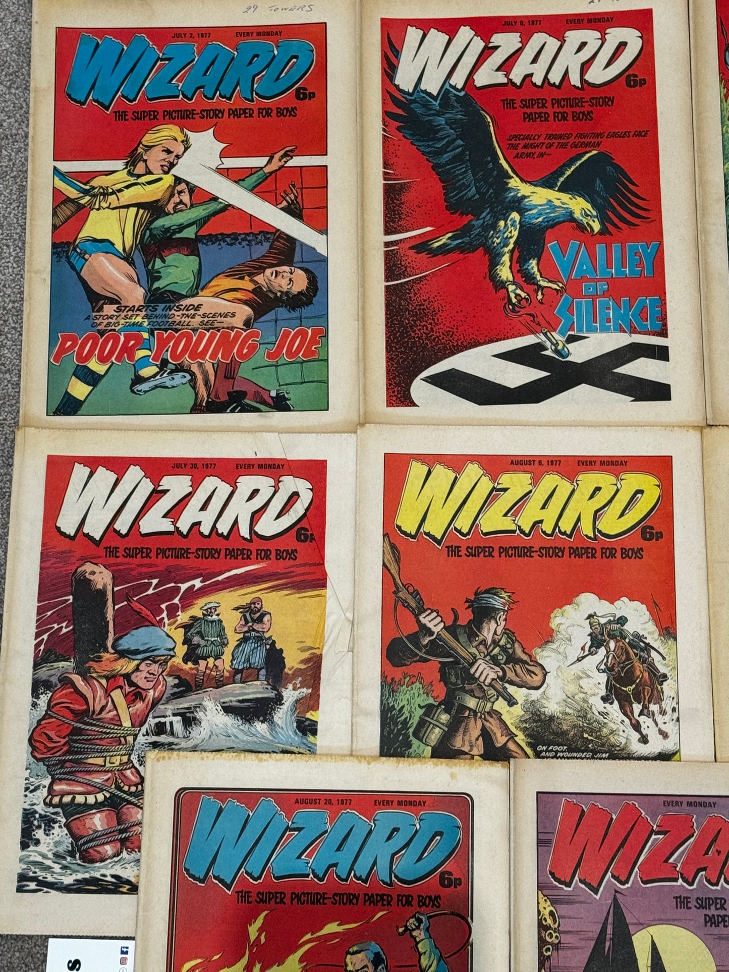 1977 - D.C. Thomson & Co. - Wizard, The (D.C. Thomson) Job Lot 7 - F+ - Eng 5