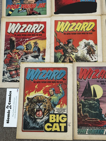 1977 - D.C. Thomson & Co. - Wizard, The (D.C. Thomson) Job Lot 7 - F+ - Eng 8