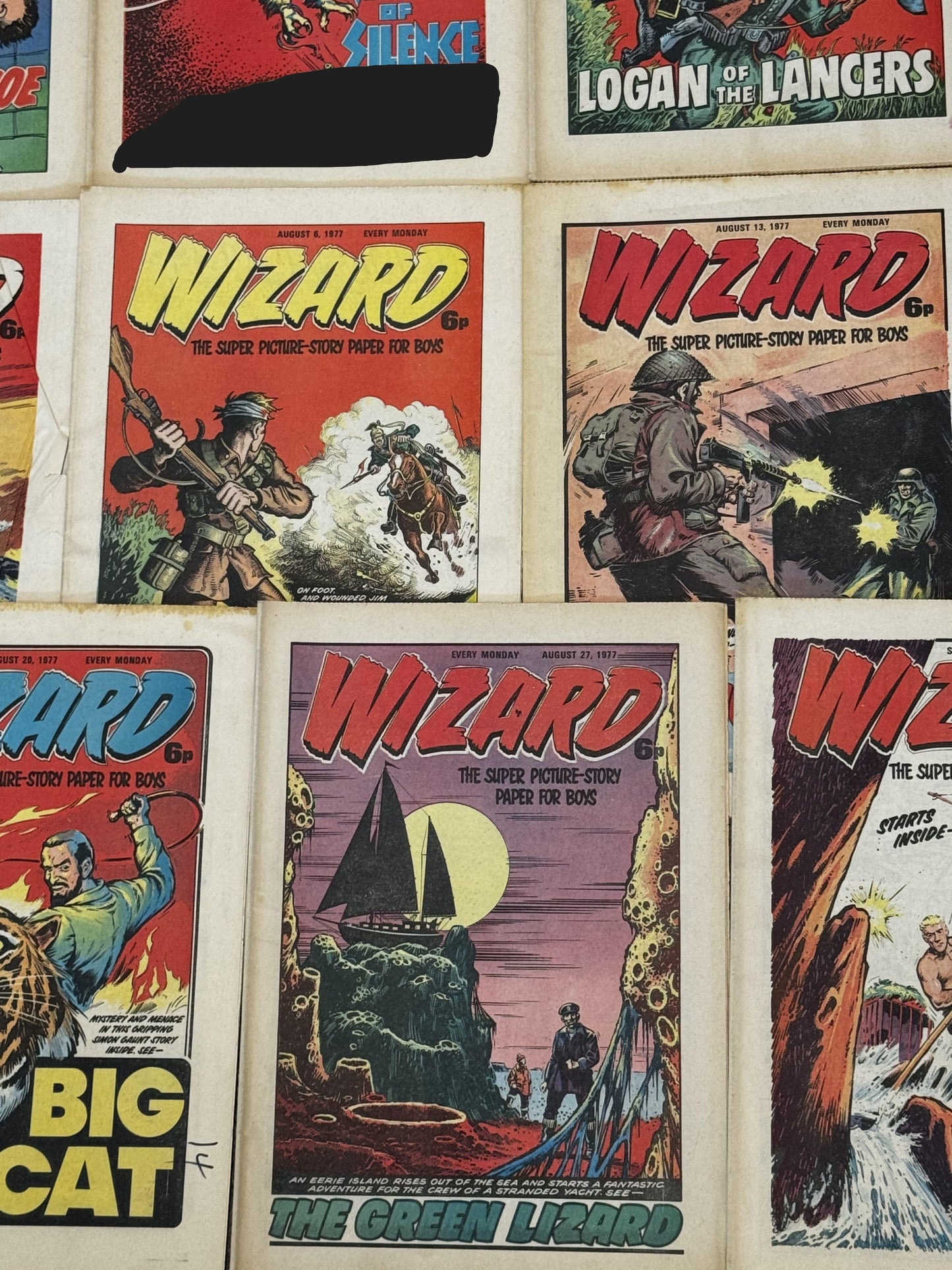 1977 - D.C. Thomson & Co. - Wizard, The (D.C. Thomson) Job Lot 7 - F+ - Eng 9