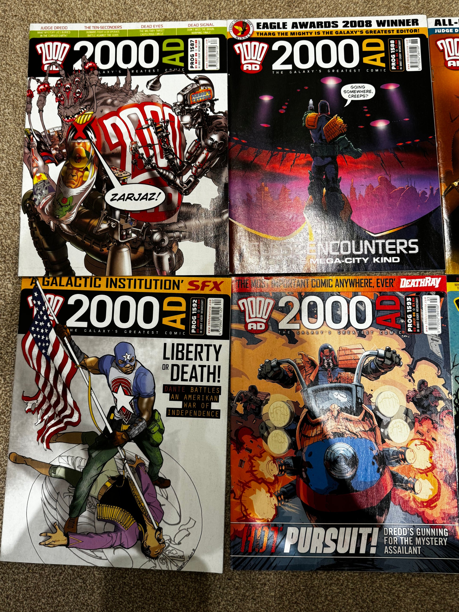 2008 - Rebellion - 2000 AD Job Lot 12 - VF/NM - Eng 2