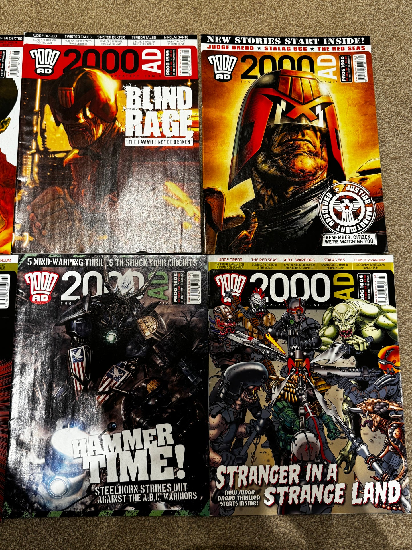 2008 - Rebellion - 2000 AD Job Lot 13 - VF/NM - Eng 3