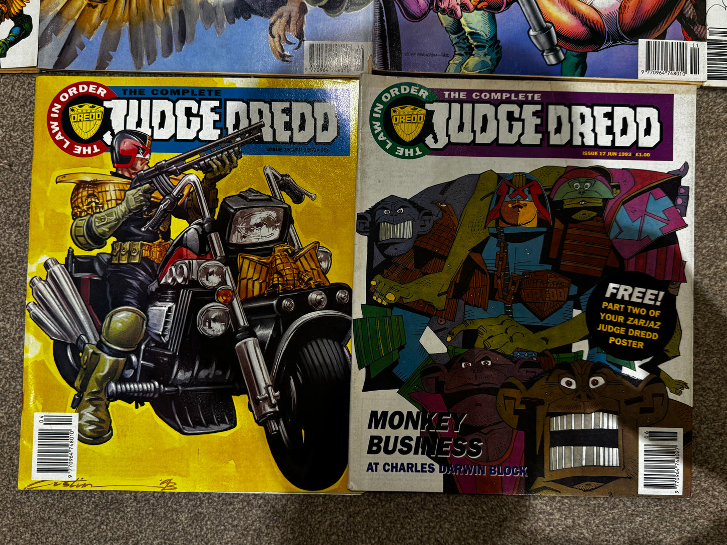 1992 - Fleetway - Judge Dredd: Complete Judge Dredd Job Lot 1 - VF- - Eng 5