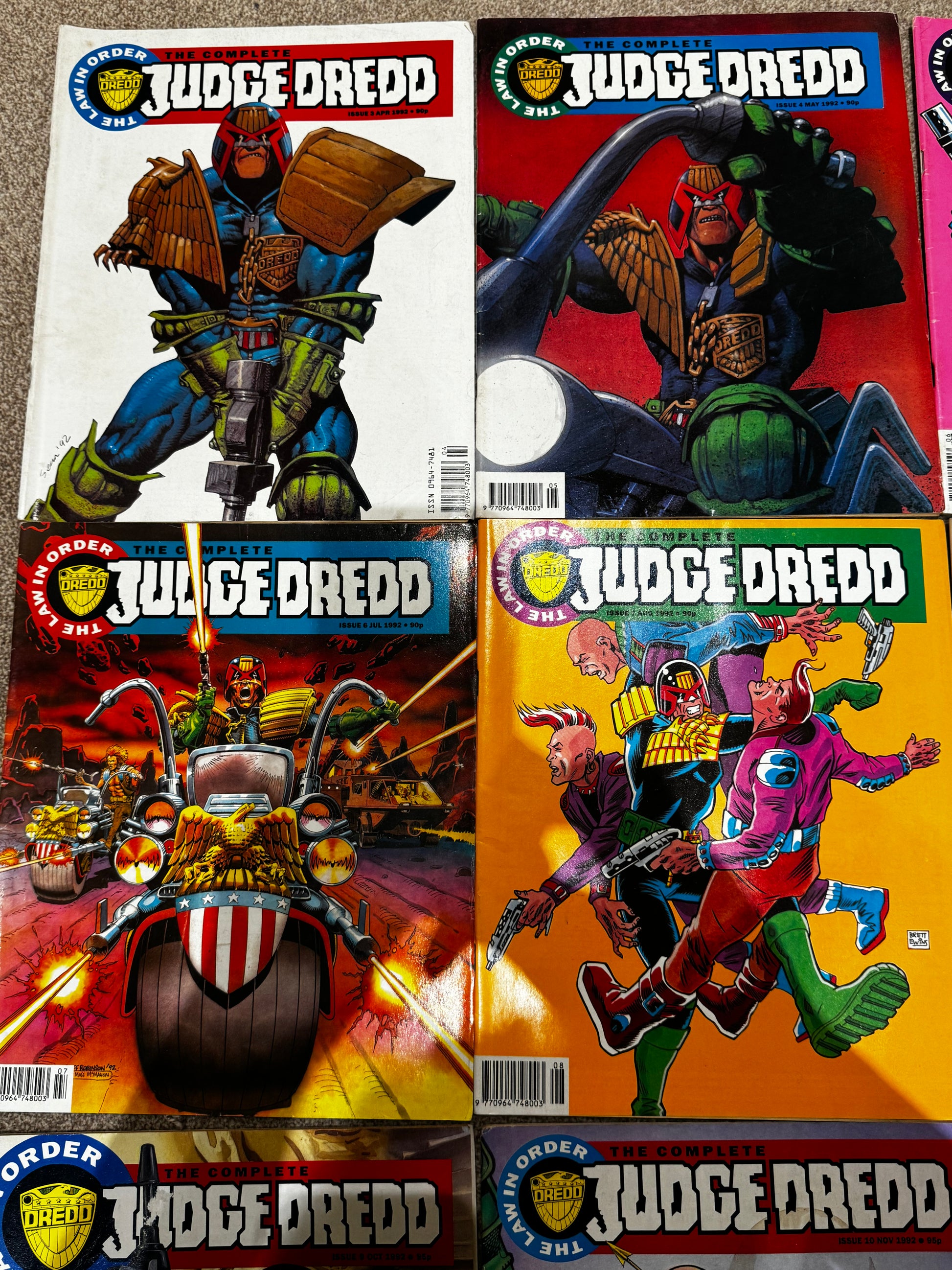 1993 - Fleetway - Judge Dredd: Complete Judge Dredd Job Lot 2 - VF- - Eng 2