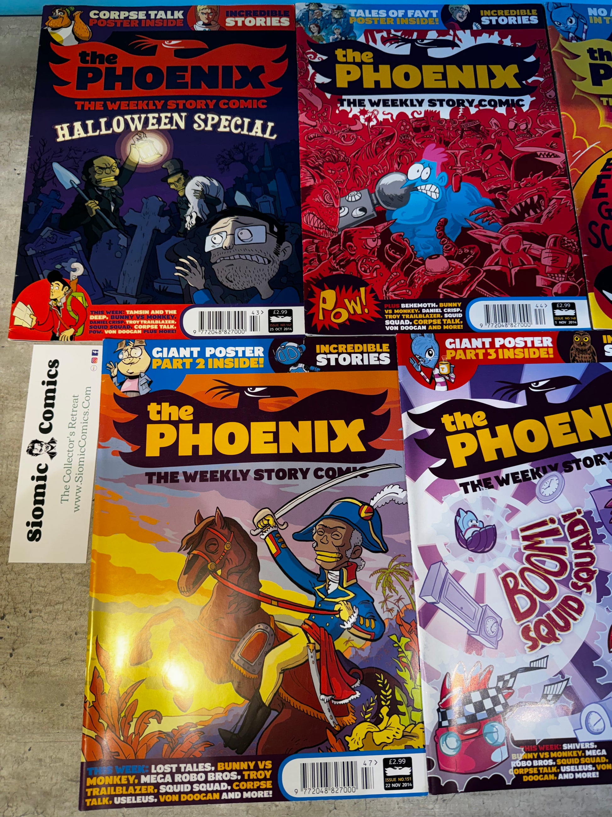 2014 - David Fickling Comics - The Phoenix Job Lot 1 - M - Eng 2