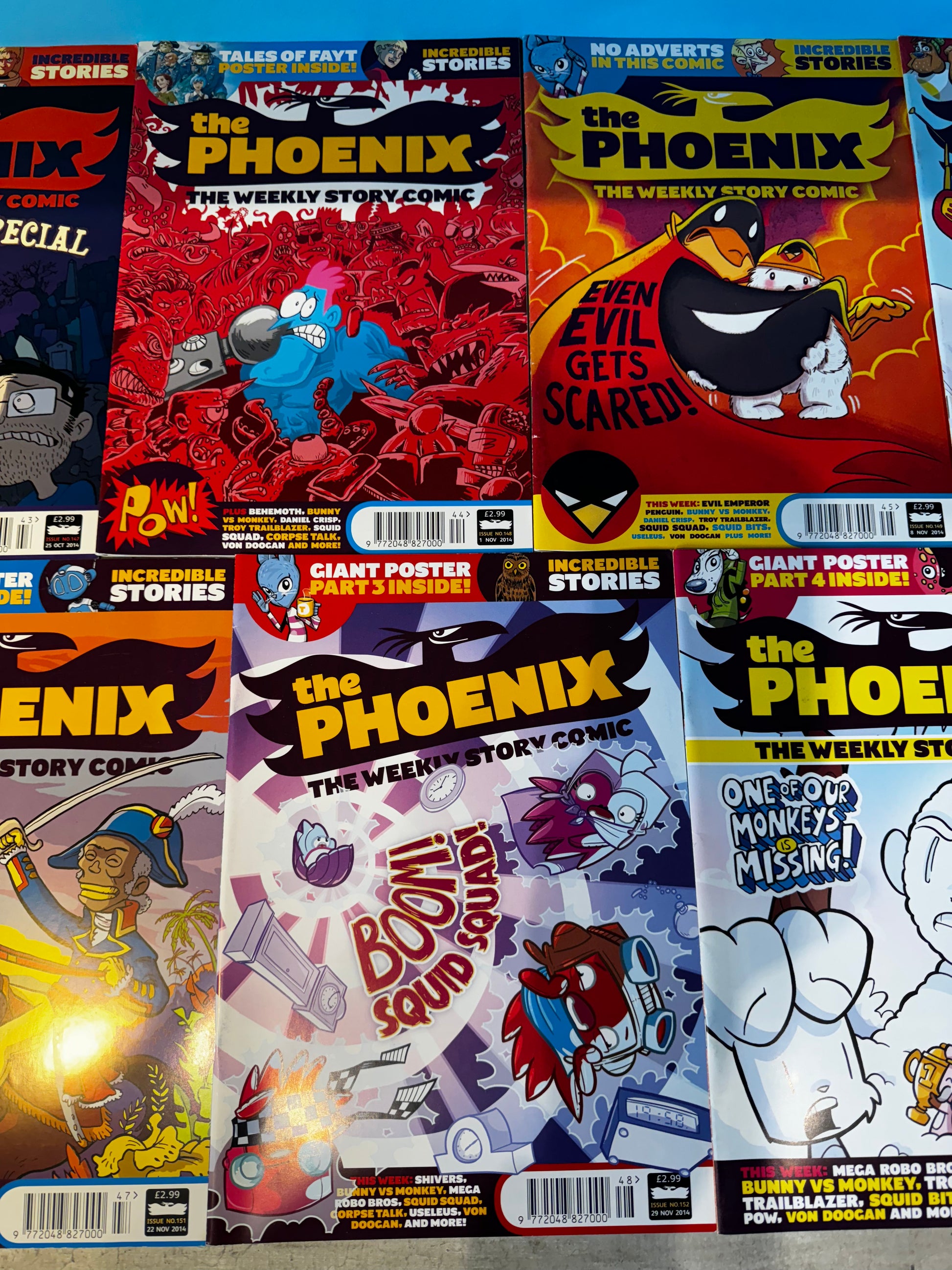 2014 - David Fickling Comics - The Phoenix Job Lot 1 - M - Eng 3