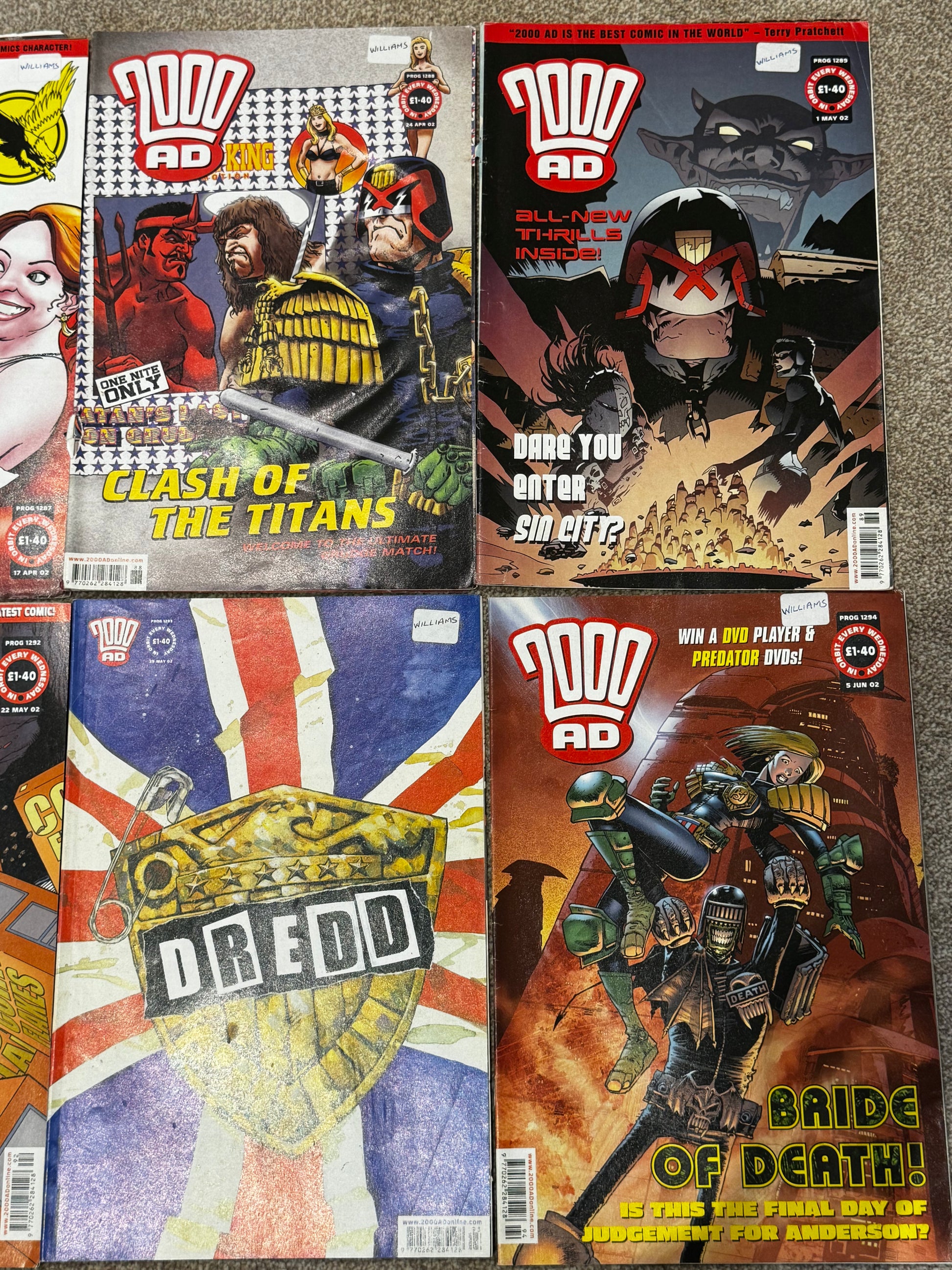 2002 - Rebellion - 2000 AD Job Lot 2 - VF/NM - Eng 4