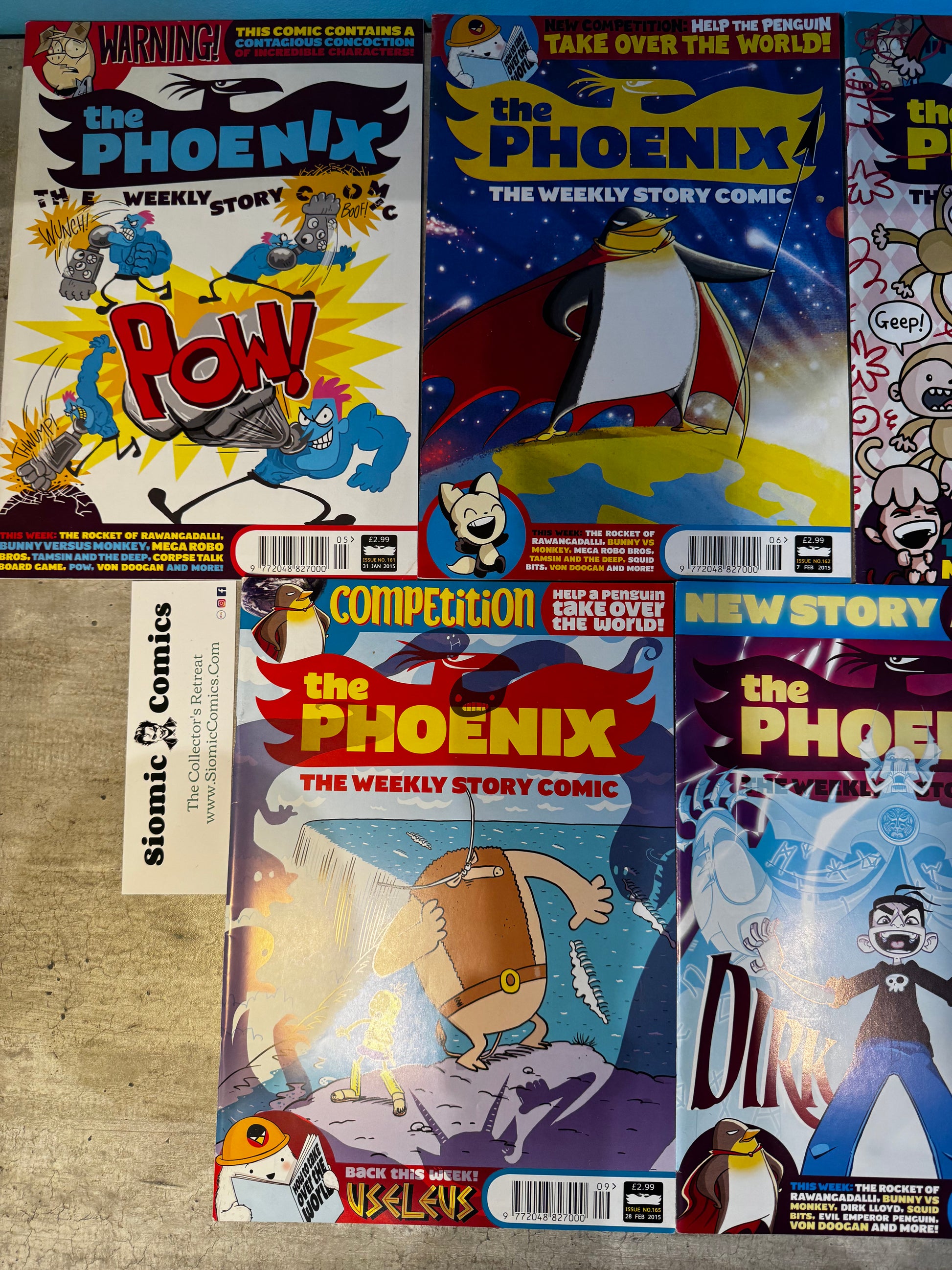 2015 - David Fickling Comics - The Phoenix Job Lot 3 - M - Eng 2