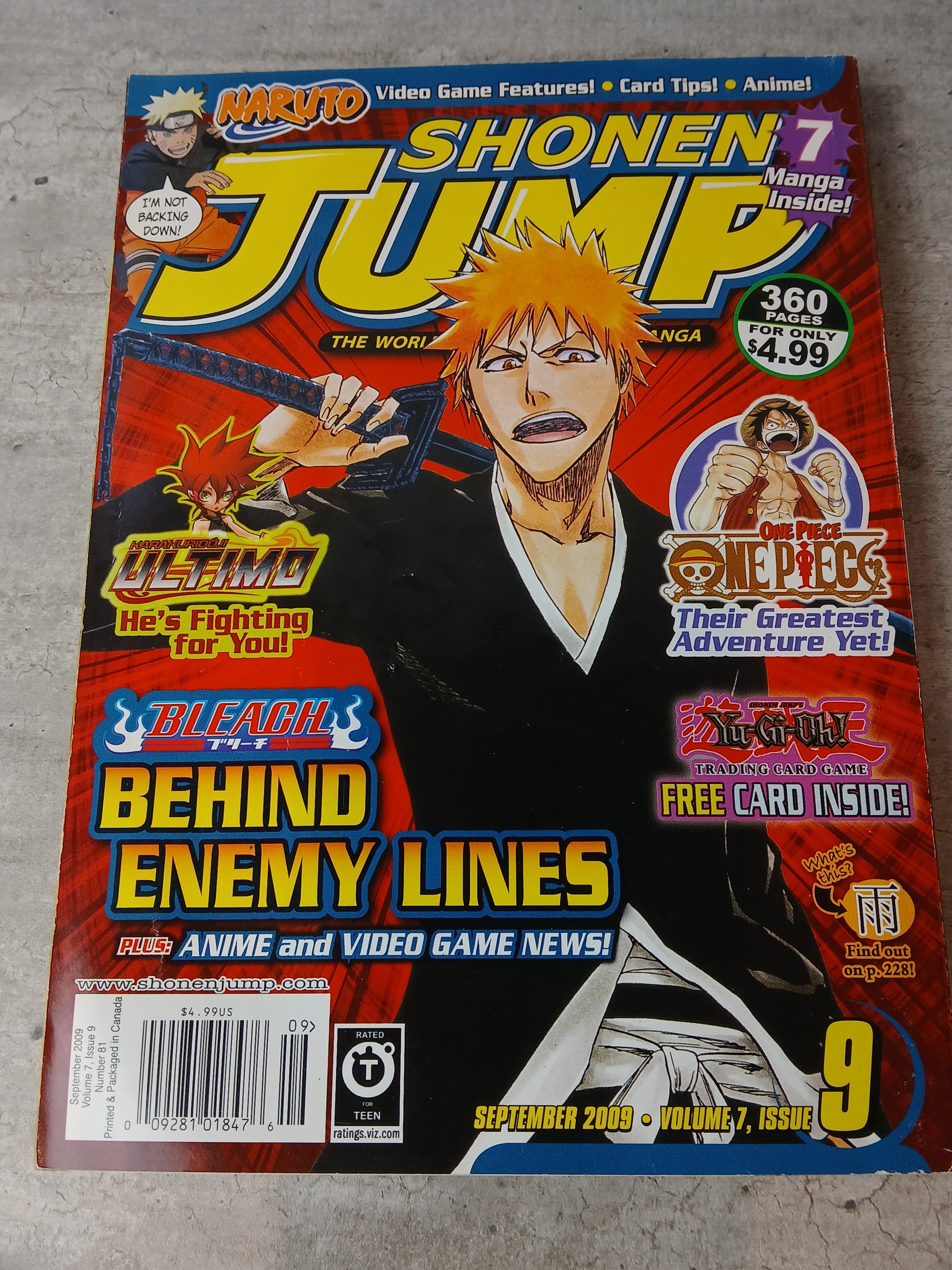 2009 - Viz Comics - Shonen Jump #81 - F+ - Eng 1