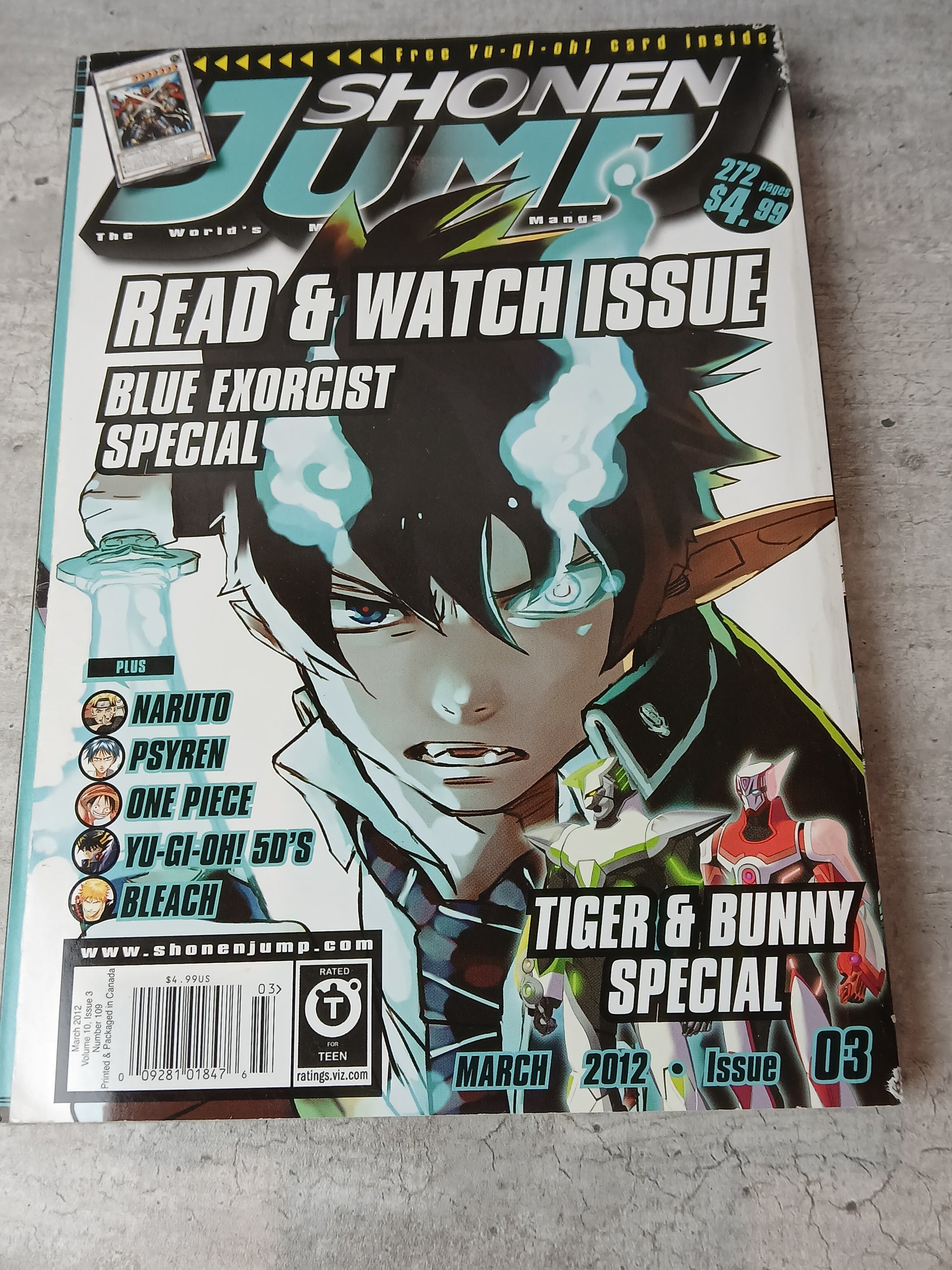 2012 - Viz Comics - Shonen Jump #109 - F+ - Eng 1