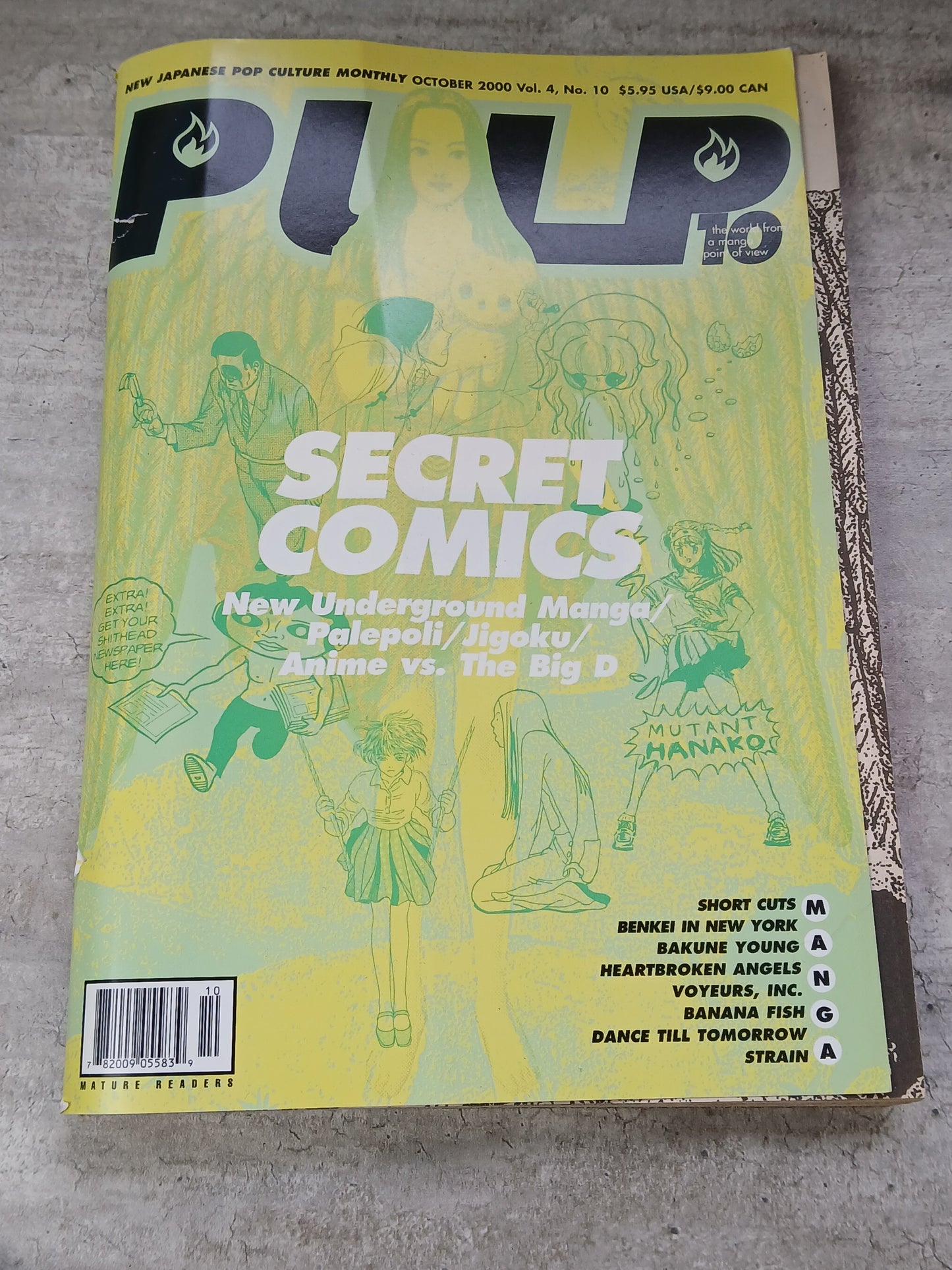 2000 - Viz Communications - Pulp: The Manga Magazine, Vol. 4 #10 - VF - Eng 1