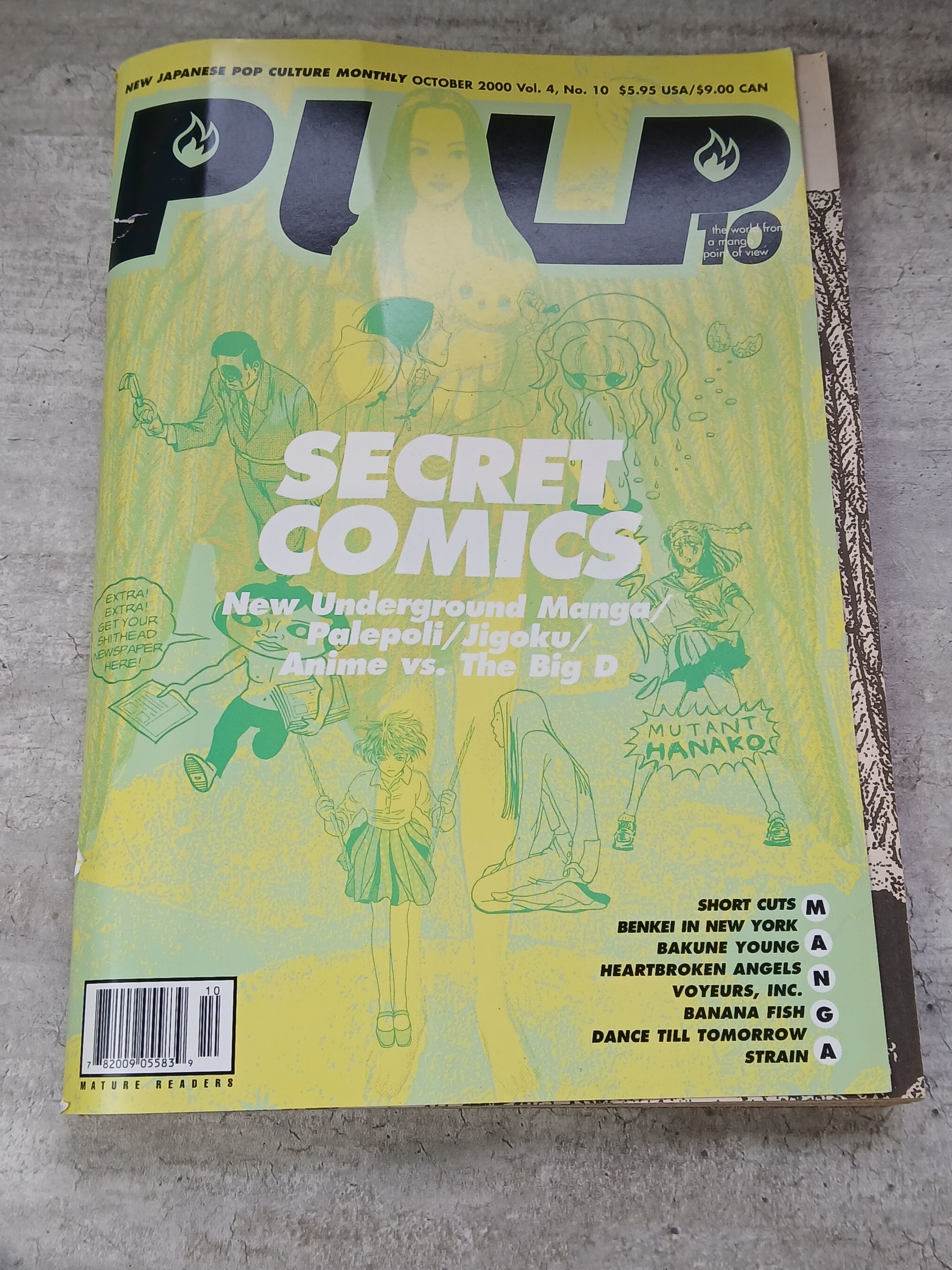2000 - Viz Communications - Pulp: The Manga Magazine, Vol. 4 #10 - VF - Eng 1