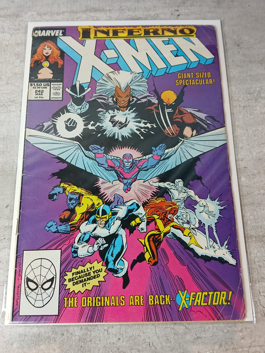 1988 - Marvel Comics - Uncanny X-Men, Vol. 1 #242 Var. A - NM- - Eng 1