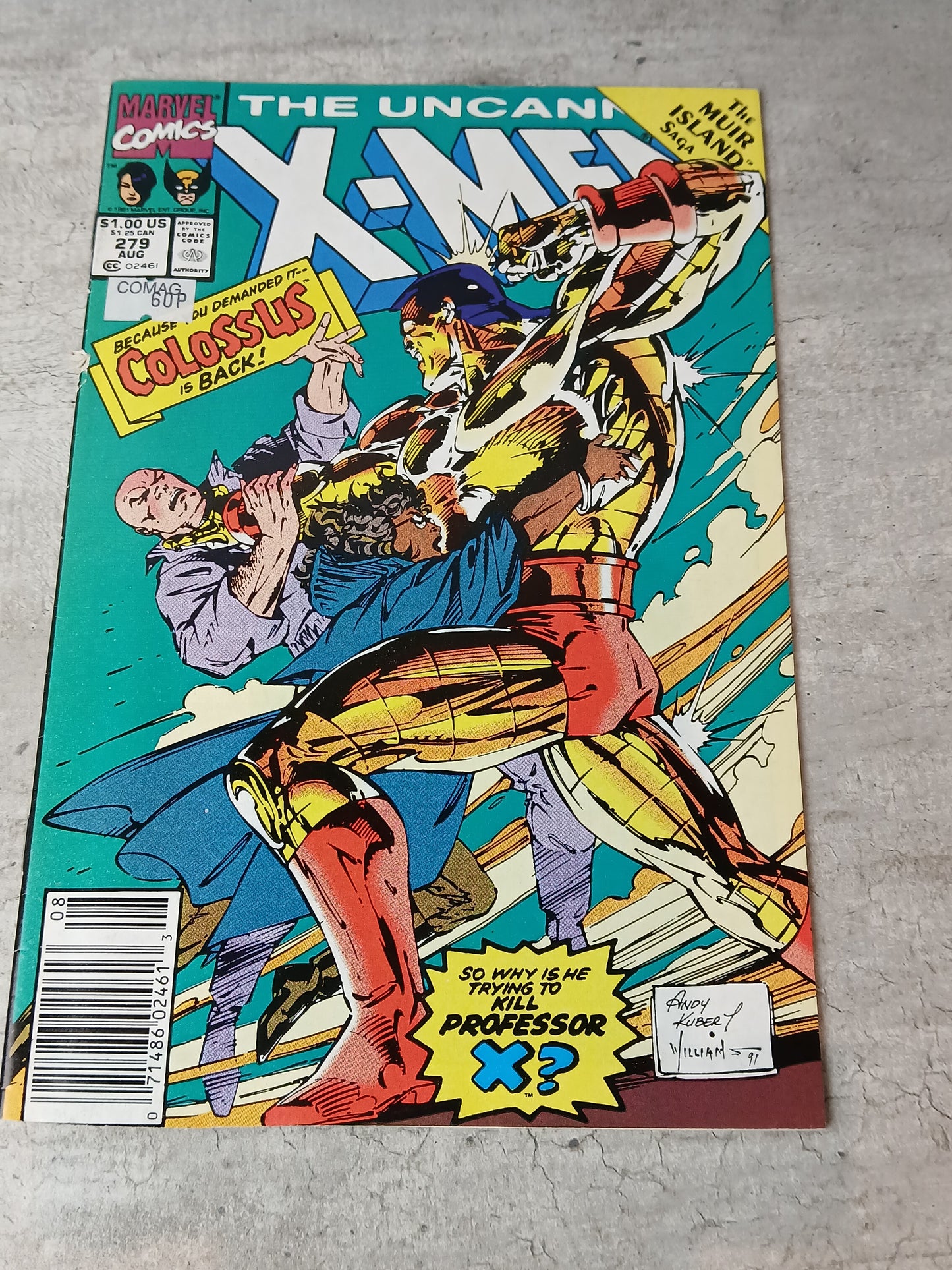 1991 - Marvel Comics - Uncanny X-Men, Vol. 1 #279 Var. B - NM- - Eng 1