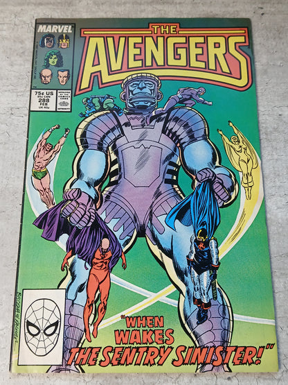 1987 - Marvel Comics - The Avengers, Vol. 1 #288 Var. A - VF - Eng 1